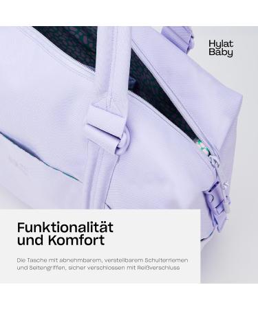 Hylat Baby Diaper Bag for Moms - Lightweight & Versatile Carrying Bag - Perfect for On-The-Go - Stylish Purple - Buy Online on SooperMarket.com