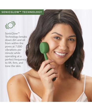 Shop PMD Personal Microderm Clean Smart Facial Cleansing Device - Olive | International Shipping Available - Buy Online on SooperMarket.com