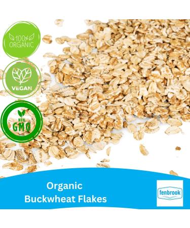 1kg Fenbrook Organic Buckwheat Flakes | Certified Organic Cereal - Buy Online on SooperMarket.com