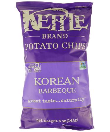 Kettle Foods Potato Chips Korean Barbeque 5 oz (142 g)