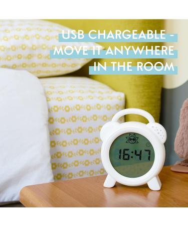 PurFlo Snoozee Sleep Trainer Clock for Toddlers | Kids Alarm Clock & Night Light | Rechargeable & Portable - Buy Online on SooperMarket.com