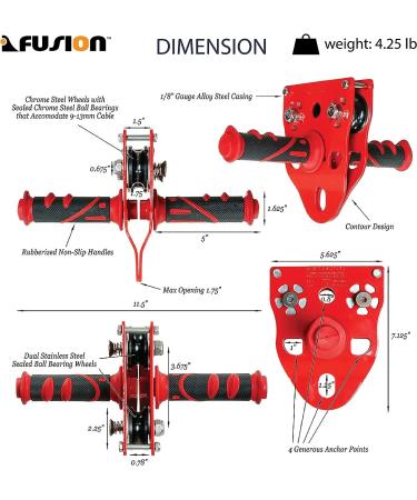 Fusion Climb Z-Max Red - Buy Online on SooperMarket.com