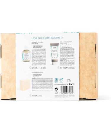 I Love Naturals Hand and Body Trio Bergamot and Seaweed Body Wash Hand Cream and Hand and Body Soap - Buy Online on SooperMarket.com