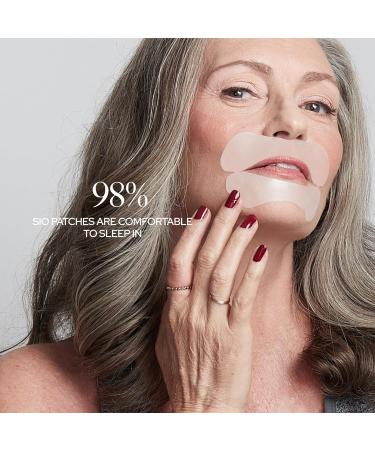 SiO LipLift Beauty Patches - Overnight Wrinkle Reducer for Lips & Smile | Clinically Tested Reusable 4-Week Supply - Shop Now - Buy Online on SooperMarket.com