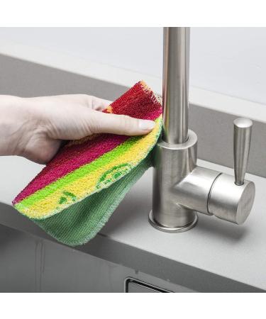 Kilo Scrubby Plus Non-Scratch Scourer & Cleaning Cloth Set - Multi-Purpose (4-Pack) - Buy Online on SooperMarket.com