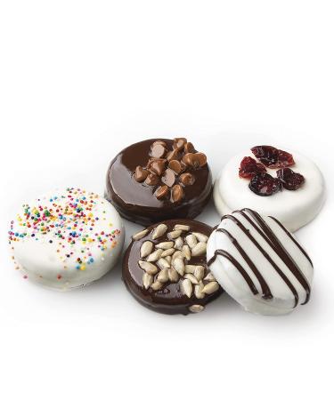 20 Variety Gourmet Chocolate Covered Cookie Gift Basket - Prime Elegant Box for Birthday, Anniversary, Holiday | Oh! Nuts Chocolate Covered Oreos - Buy Online on SooperMarket.com