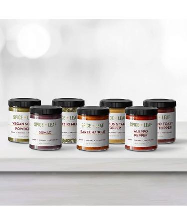 Spice + Leaf Premium Shawarma Spice Seasoning 3.5 Oz - Vegan, Kosher, Preservative-Free Blend for Authentic Middle Eastern Flavor - Buy Online on SooperMarket.com