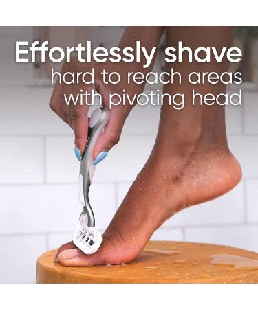Gillette Venus Extra Smooth Sensitive Women's Razor Blade Refills - 6ct Blue Refills - Buy Online on SooperMarket.com