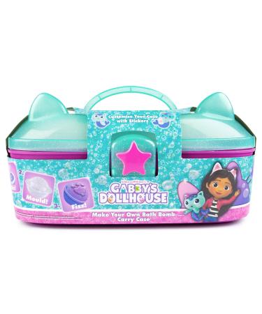 abeec Gabby's Dollhouse Bath Bomb Making Kit - Bath Bombs for Kids Activity Set - Make Your Own Bath Bombs - Bath Bomb Set with A Gabbys Dollhouse Carry Case - Bath Bomb Making Kit for Kids