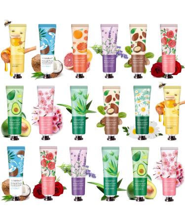 18 Pack Hand Cream Gift Set, Hand Lotion for Dry Cracked Hands, Bulk Hand Lition Moisturizing Hand Cream Travel Size Hand Lotion for Women Mom Girls Her Wife Grandma