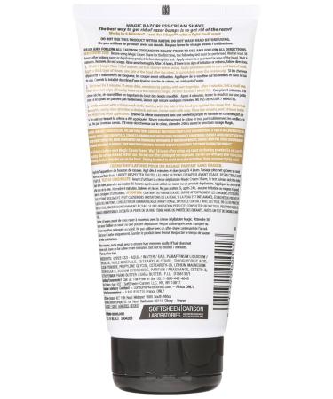 Razorless Shaving Cream for Men - SoftSheen-Carson Magic Hair Removal Quick 4 Minute Depilatory Cream for Bald Head Maintenance 6 oz - International Shipping Available - Buy Online on SooperMarket.com
