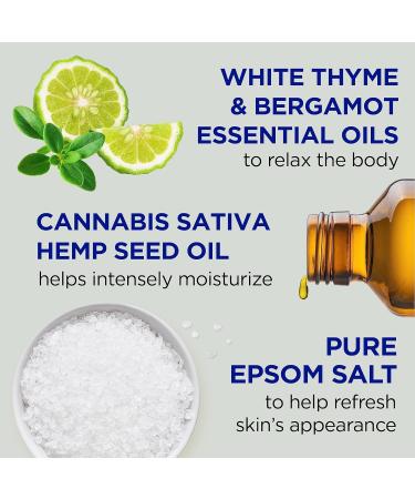 Dr Teal's Hemp Seed Oil Foaming Bath - Relax and Rejuvenate - Buy Online on SooperMarket.com