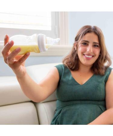 Minbie 3 Month+ BPA-Free Breastfeeding Baby Bottle Kit - For Babies 3 Months and Older - Buy Online on SooperMarket.com