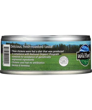 Wild Planet Organic Roasted Chicken Breast - Skinless, Boneless, 5oz with Sea Salt | Pack of 1 - Buy Online on SooperMarket.com