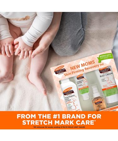 Palmer's Cocoa Butter Formula New Moms Skin Recovery Set - 4 Piece Set for Hydrated & Nourished Skin - Buy Online on SooperMarket.com