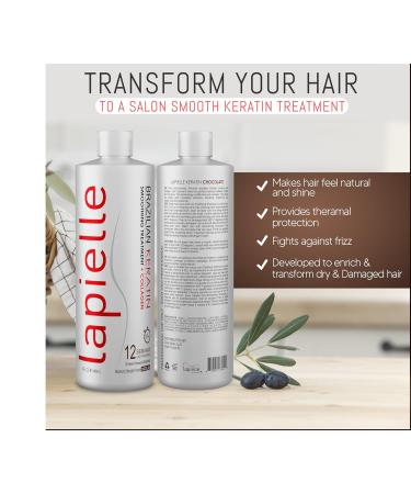 Brazilian Keratin with Argan Oil for Dry & Damaged Hair - Professional 16 FL oz | International Shipping Available - Buy Online on SooperMarket.com