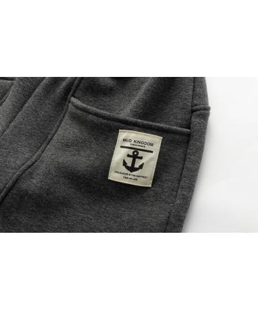 Mud Kingdom Little Boys Fleece Pants | Tight Fit Warm Winter 3 Years | Anchor Gray - Buy Online on SooperMarket.com