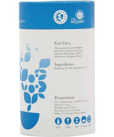 Solaris Tea Organic Loose Whole Leaf Earl Grey Darjeeling 100g - Pack of 1 - Buy Online on SooperMarket.com