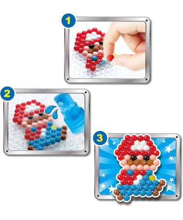 Aquabeads 31946 Super Mario Star Beads Set | Colorful Craft Set for Creative Fun - Shop Internationally - Buy Online on SooperMarket.com