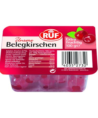 Call red document cherries alcohol-free cocktail cherries extra fruity stone Maraschino cherries for cakes cocktails & fruit salad 1 x 100g 1-pack of 1x100g