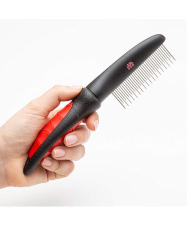 Mikki Dog Cat Moulting Comb - Anti Tangle Shedding Grooming Tool for Matt and Tangle Removal - Buy Online on SooperMarket.com