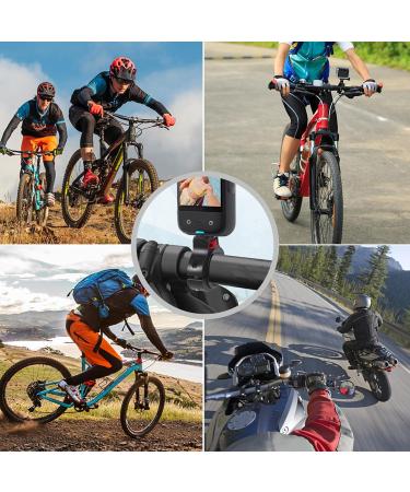 TonAup 360 Rotatable Action Camera Mount - Universal Bicycle Holder for GoPro & Other Cameras - Buy Online on SooperMarket.com
