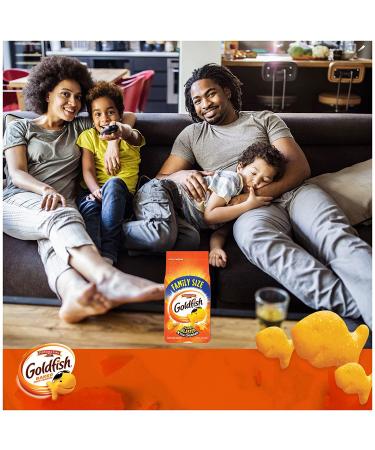 Goldfish Flavor Blasted Xtra Cheddar Crackers - Family Size 10 oz Bag | Snack Crackers - Buy Online on SooperMarket.com