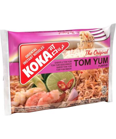 Koka Oriental Style Instant Noodles | Tom-Yum Flavour | Snack or Meal Accompaniment | Ready in 2 Minutes | 85g (Pack of 30) 85.00 g (Pack of 30) - Buy Online on SooperMarket.com