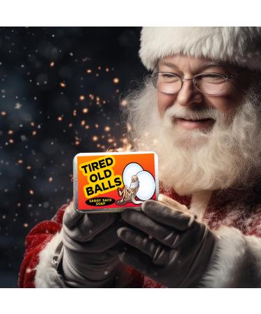Shop Gears Out Tired Old Balls Soap Bar - Perfect Gag Gift for Men s Milestone Birthdays & Over-the-Hill Celebrations | Black Charcoal Soap for Adults - Buy Online on SooperMarket.com