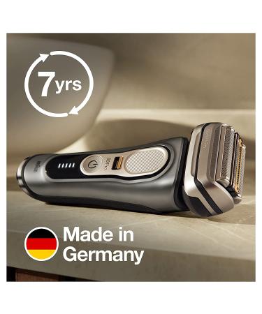 Braun Series 9 Pro 9465cc Electric Razor for Men - Wet & Dry Shaver with ProLift Beard Trimmer and SmartCare Center - Noble Metal - Buy Online on SooperMarket.com