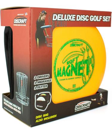 Discraft Deluxe Disc Golf Set - 4 Discs & Bag | Multi-coloured (Models & Blends Vary) - Buy Online on SooperMarket.com
