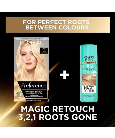 L'Oreal Paris Preference 01 Prague Permanent Hair Colour 1 count - Long Lasting & Luminous - Buy Online on SooperMarket.com