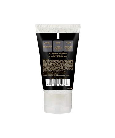 SheaMoisture African Black Soap Facial Wash & Scrub 1.5 oz â€“ Deep Cleansing & Clarifying - Buy Online on SooperMarket.com