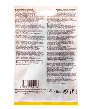 Wild West Beef Jerky - 12 Pack Honey BBQ High Protein Snack | 25g Beef Jerky for Healthy Snacking - Buy Online on SooperMarket.com