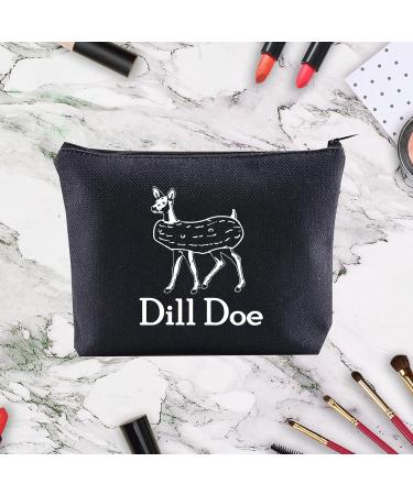 CENWA Funny Dill Pickle Gift Dill Doe Humor Deer Cucumber Cosmetic Bag Humorous Deer Gift Dill Doe - Buy Online on SooperMarket.com