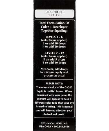 Authentic GOD Original Gray Oxidizing Drops | Mix for Guaranteed Grey Coverage 1 Fl Oz - Buy Online on SooperMarket.com