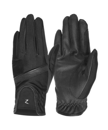 HORZE Evelyn Womens Breathable Gloves Black 6