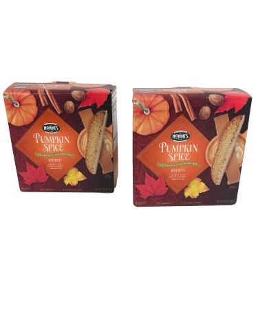 Nonni's Biscotti Pumpkin Spice 6.88 oz Pumpkin Spice 6.8 Ounce (Pack of 2)