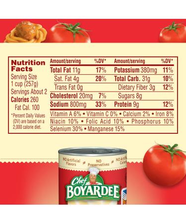 Chef Boyardee Spaghetti and Meatballs 14.5 oz - 24 Pack | Convenient Bulk Buy - Buy Online on SooperMarket.com