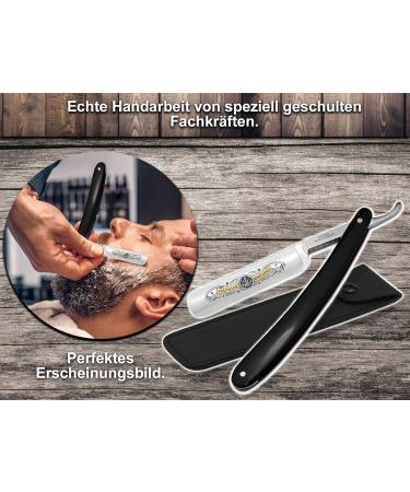 Professional Solingen Razor - German-Made with Etching & Storage Case | International Shipping Available - Buy Online on SooperMarket.com