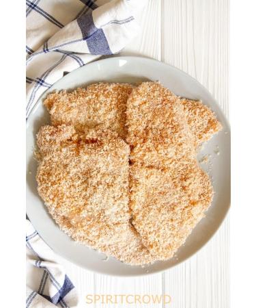 Spiritcrowd Yutaka Panko Japanese Style Breadcrumbs 1kg - Premium Quality Crispy Coating for Your Recipes - Buy Online on SooperMarket.com