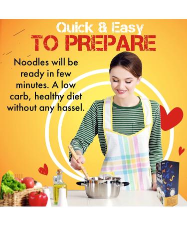 Organic Konjac Noodles - Shirataki Plant-Based Substitute - Vegan Keto Paleo-Friendly - Low-Carb & Low-Calories - 4 Pack Angel Hair Noodles - Buy Online on SooperMarket.com