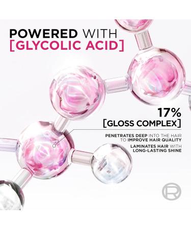 L'Oreal Paris Elvive Glycolic Gloss Lamination Rinse-Off Treatment 200ml - Smooth & Shine Hair with Gloss Complex and Glycolic Acid - Buy Online on SooperMarket.com