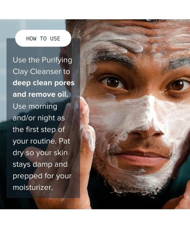 Cardon Men's Deep Pore Cleaning Clay Face Wash for Oily, Acne-Prone Skin - Korean Premium Skin Care | 3.4 Fl Oz (Pack of 1) - Buy Online on SooperMarket.com