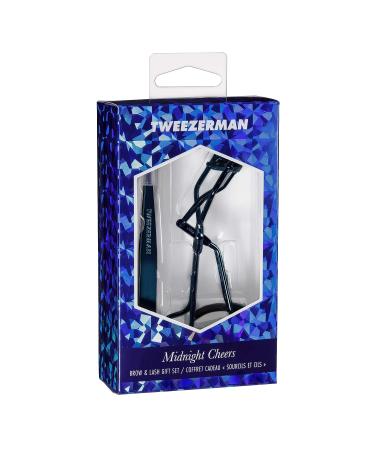 Tweezerman 4274-R Midnight Cheers Brow & Lash Set - Precision tools for flawless brows and lashes - Buy Online on SooperMarket.com