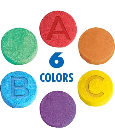 Mr. Bubble Fizzy Tub Colors - 12 Packets, 9 Tablets Each, 108 Tablets Total - Buy Online on SooperMarket.com