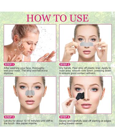 AGETITY Nose Strips 90 Pcs - Blackhead Remover for Women - Deep Cleansing Pore Strips - Buy Online on SooperMarket.com