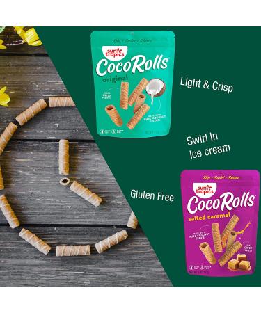 Buy Sun Tropics CocoRolls Original 4 OZ - Delicious Coconut Snack - Buy Online on SooperMarket.com
