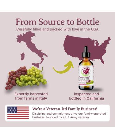 Grape Seed Oil. 236ml. 100% Pure. Cold-pressed. Unrefined. Organic. Rich in Vitamins. Chemical-free. Soothes Skin. Nourishes Hair. Natural Moisturizer for Hair Skin Nails Beard Stretch Marks. Bella Terra Oils. 236 ml (Pack of 1) - Buy Online on SooperMarket.com