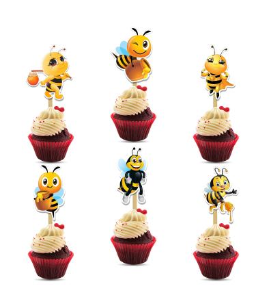 Seyal Bumblebee CupCake Topper